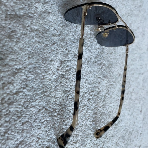 Kate Spade aviator black sunglasses - Picture 7 of 8